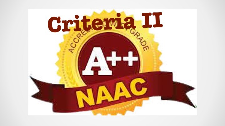 Ace The NAAC Accreditation:Criteria II